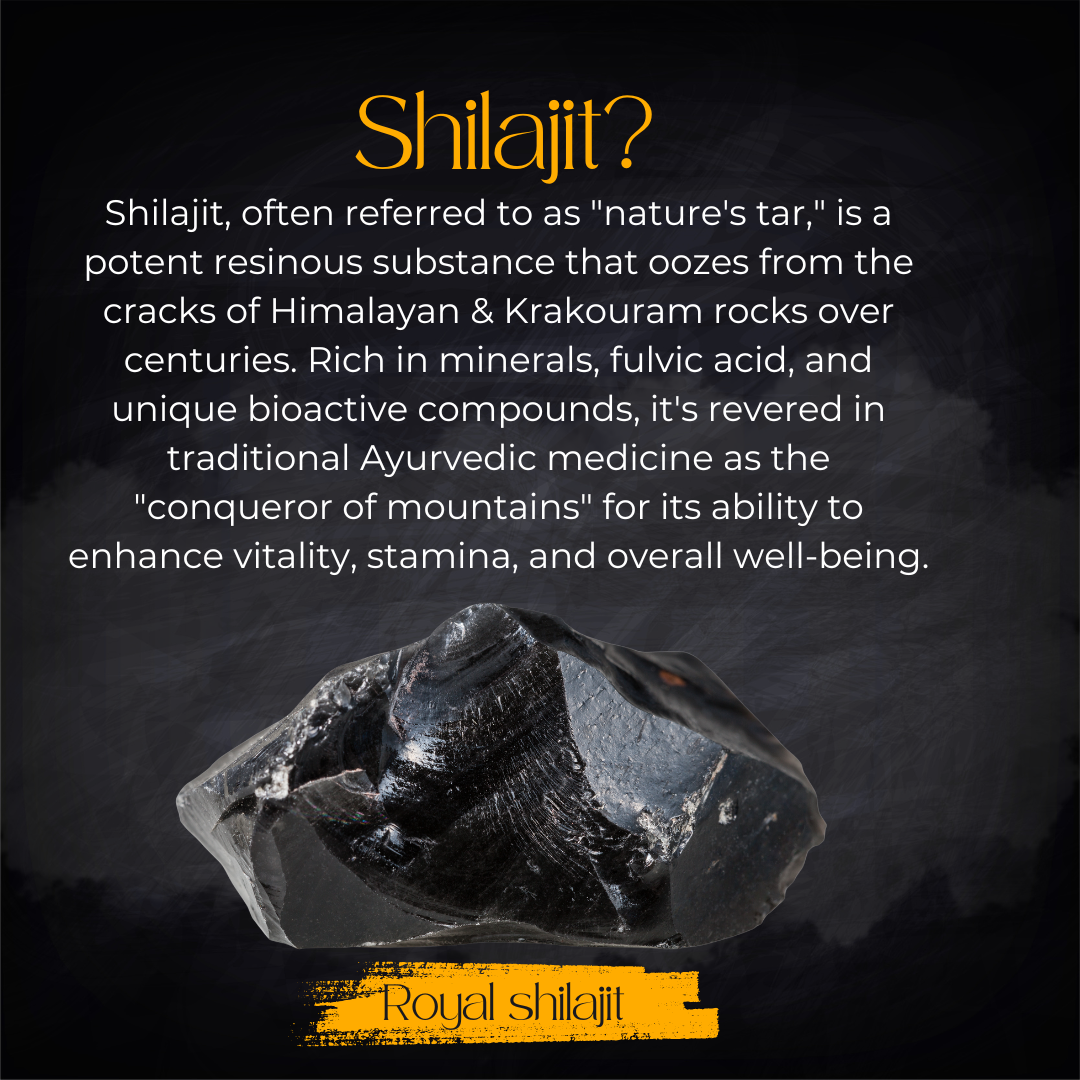 Royal Shilajit Resin | Royal Edition | 100gm